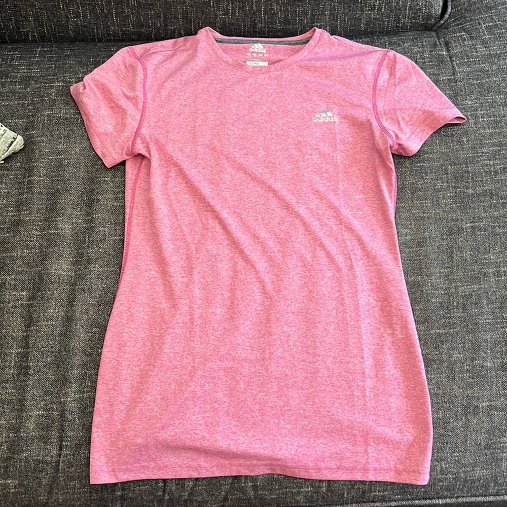 Adidas climalite synthetic shirt size S